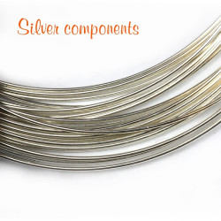 Drát hladký 5,0mm Ag 925/1000